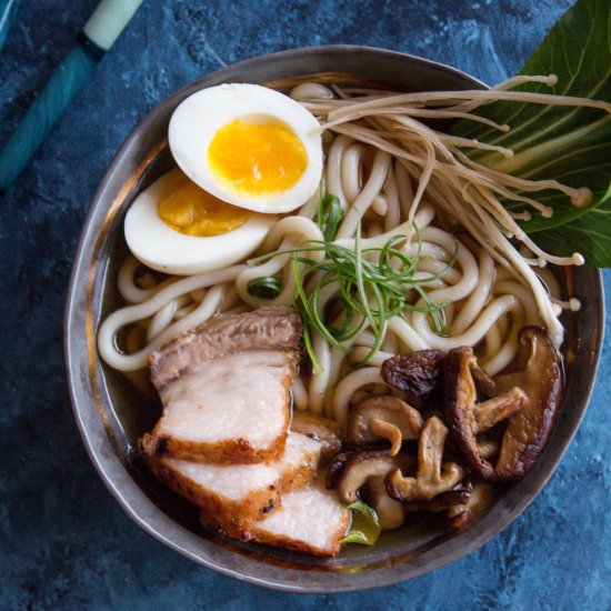 Quick & Easy Pork Belly Udon