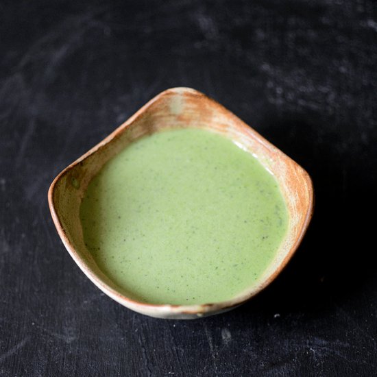 Restaurant Style Green Chutney