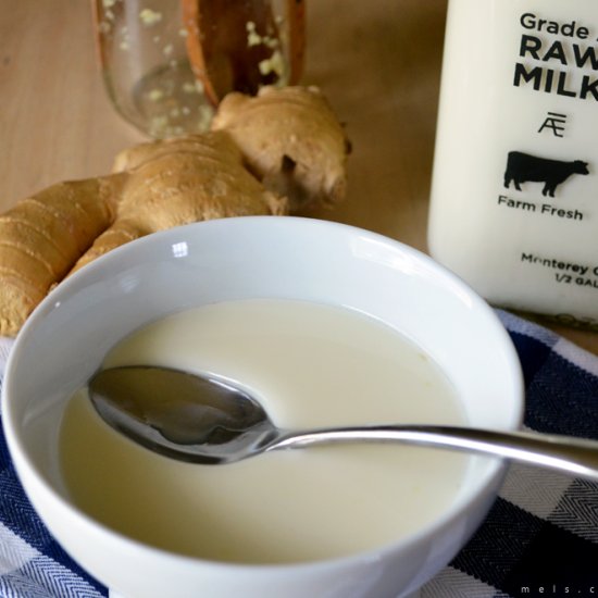 Ginger Milk Pudding