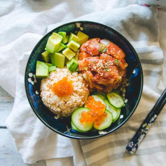 Salmon & Sea Bream Poké