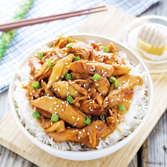 Crock-Pot Honey Sesame Chicken