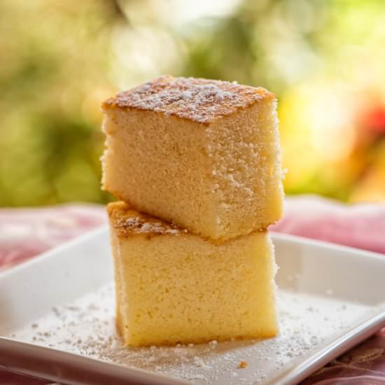 Hot Milk Sponge Cake