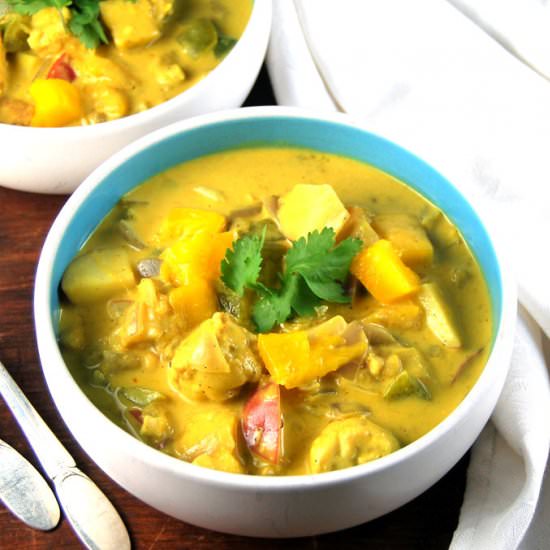 Vegan Jamaican Mango Stew