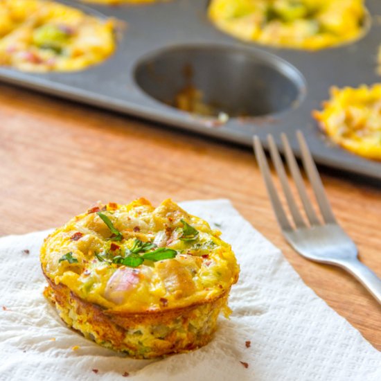 Loaded Breakfast Egg Muffins