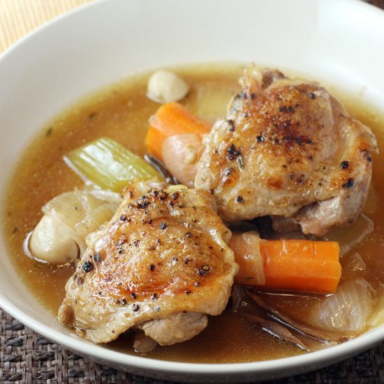 Porcini Braised Chicken