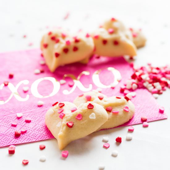 Heart-Shaped Spritz Cookies