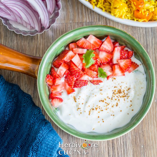 Strawberry Raita