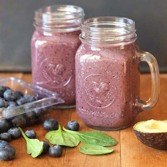 Blueberry Pineapple Smoothie