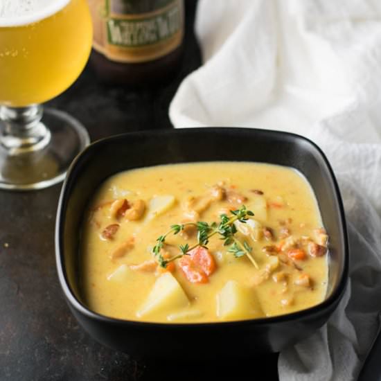 Belgian Beer Conch Chowder