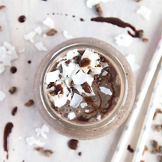 Healthy Grown Up Chocolate Shake