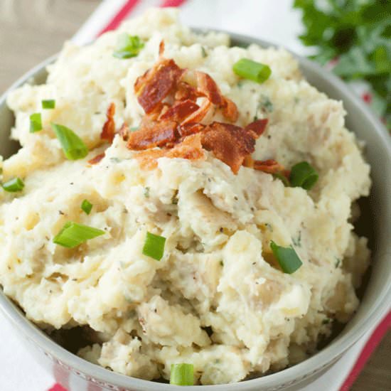 Loaded Ranch Mashed Potatoes