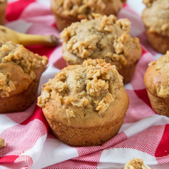 Banana Streusel Muffins