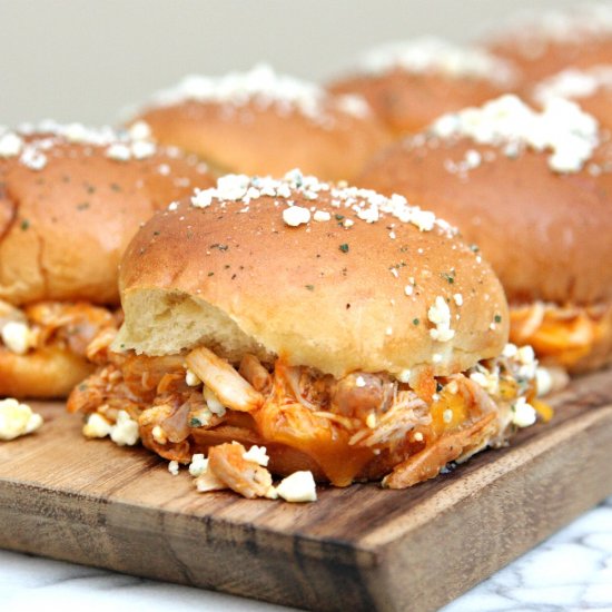 Buffalo Chicken Sliders