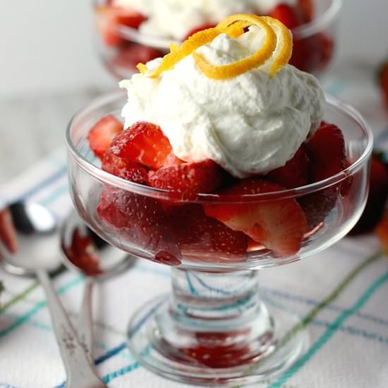 Strawberries Romanoff