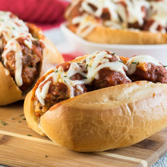 Easy Meatball Subs