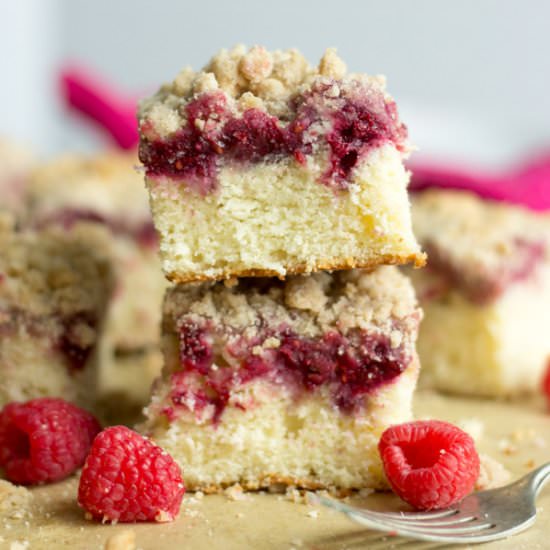 Raspberry Crumb Cake