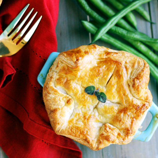 Savory Chicken Pot Pies