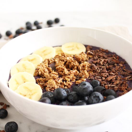 Blueberry Bliss Smoothie Bowl