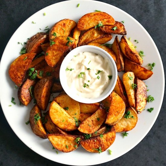 Spicy Potato Wedges