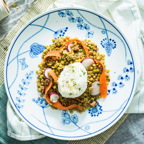 Warm Lentil Salad