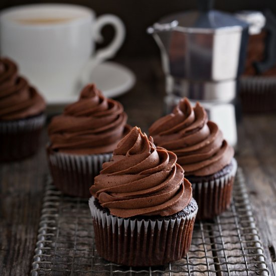 Chocolate Vegan Cupcakes