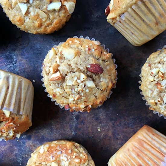 Pear and Almond Muffins