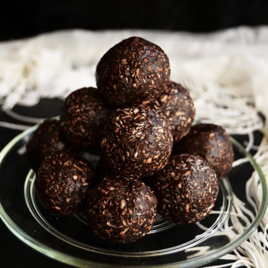 Vegan coconut truffles