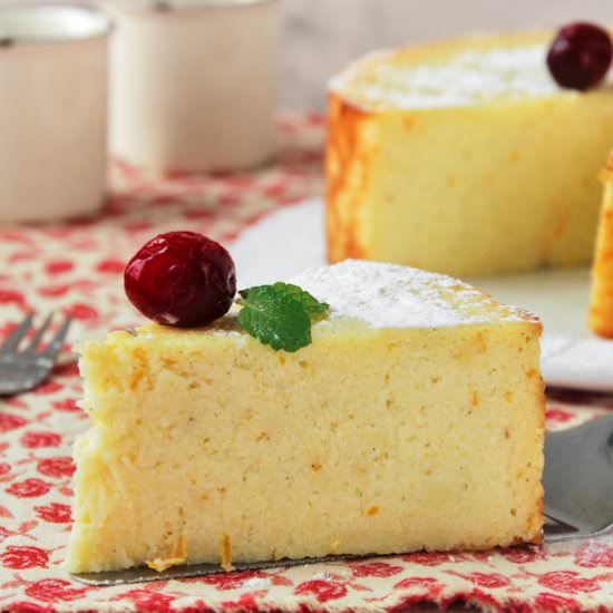 Italian cheesecake