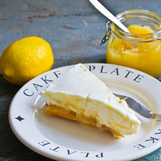 No bake lemon cheesecake