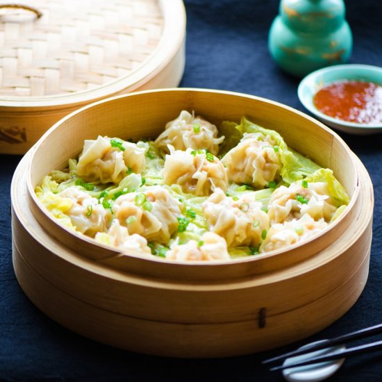 Shrimp and Scallion Shumai