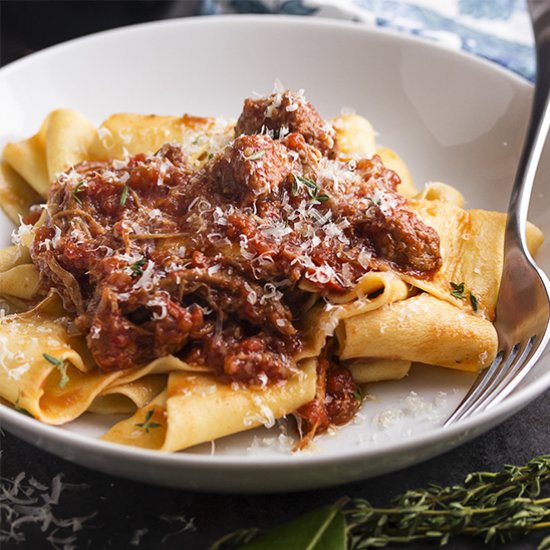 Italian Braised Pork Ragu