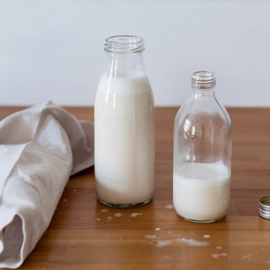 The Basics: How to Make Nut Milk