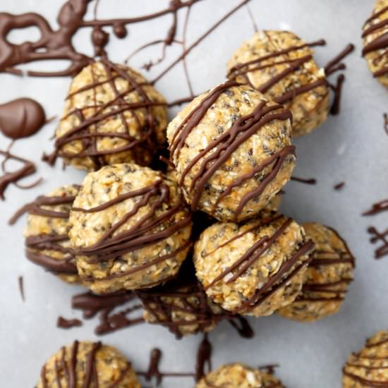 Almond Butter Pretzel Bites