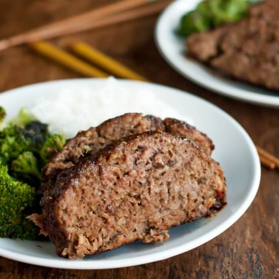 Gluten Free Teriyaki Meatloaf