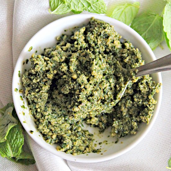 Mint Almond Pesto