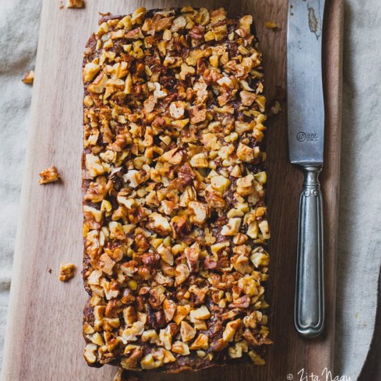 Vegan Walnut Coffee Cake