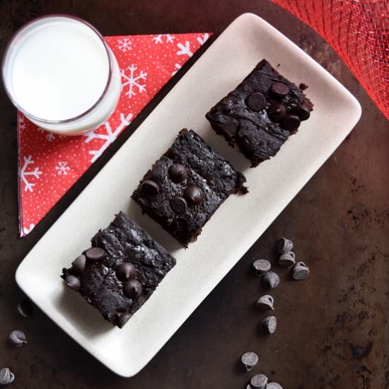 Gluten Free Black Bean Brownies