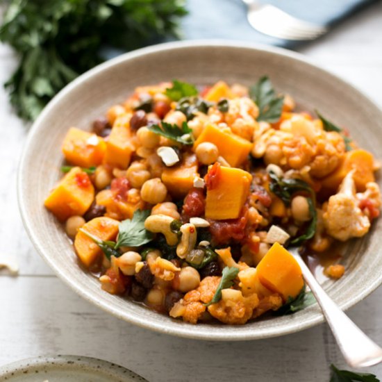 Sweet Potato Chickpea Curry