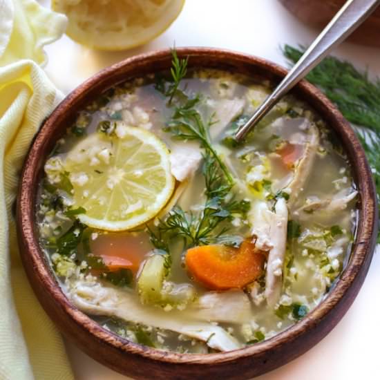 Lemon Chicken Soup