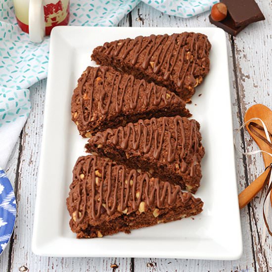 Chocolate & Hazelnut Scones