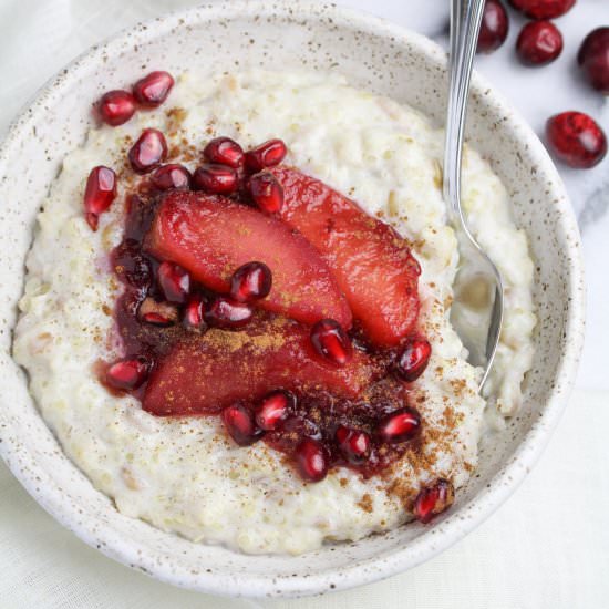 Whole Grain Porridge with Apples