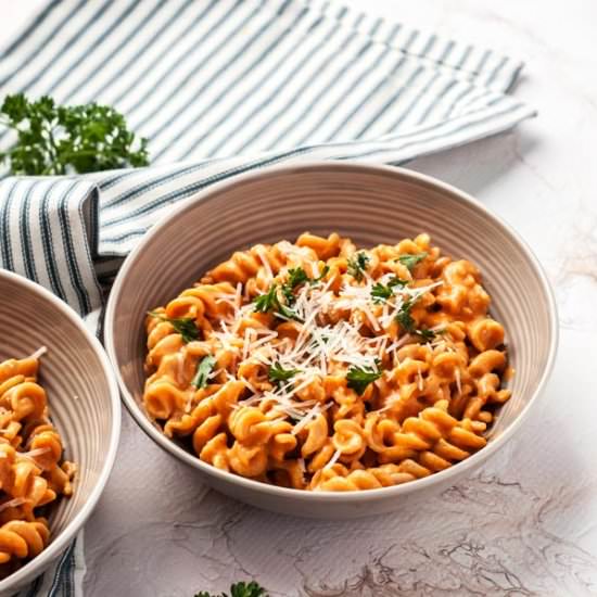 Roasted Red Pepper Pasta