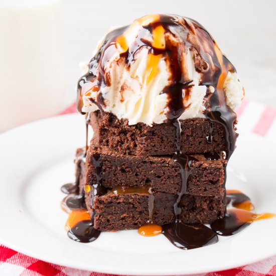 Chewy Fudge Brownies