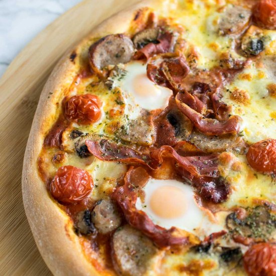 All Day Breakfast Pizza