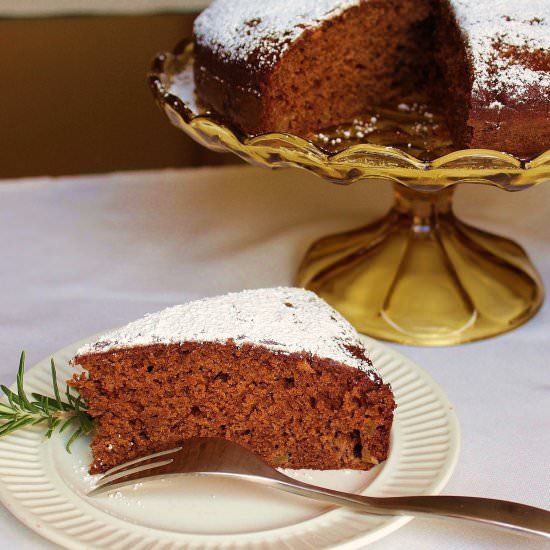 Apple Molasses Spice Cake