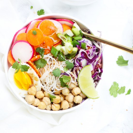 Thai Noodle Salad Bowl