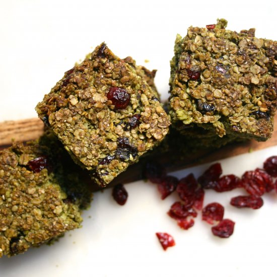 Green Granola Bars