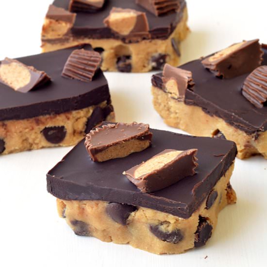 Peanut Butter Cookie Dough Bars