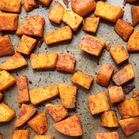 Roasted Sweet Potatoes