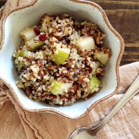 Winter Breakfast Quinoa Salad